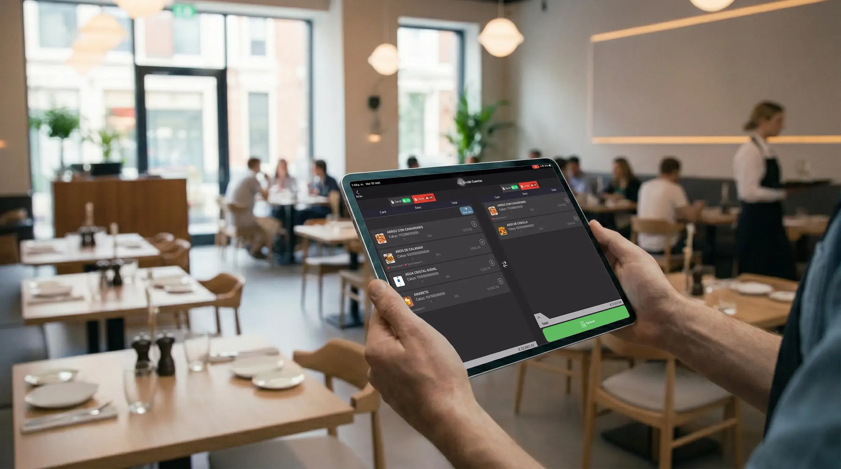 Division de cuentas para restaurantes en POS Restaurantes