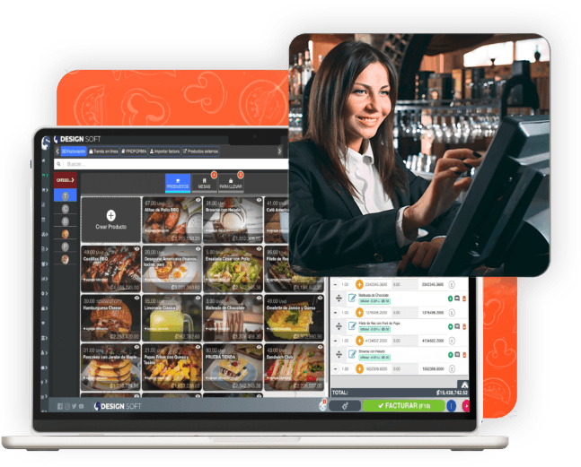 Facturacion desde sistema web y app movil en TPV para restaurantes