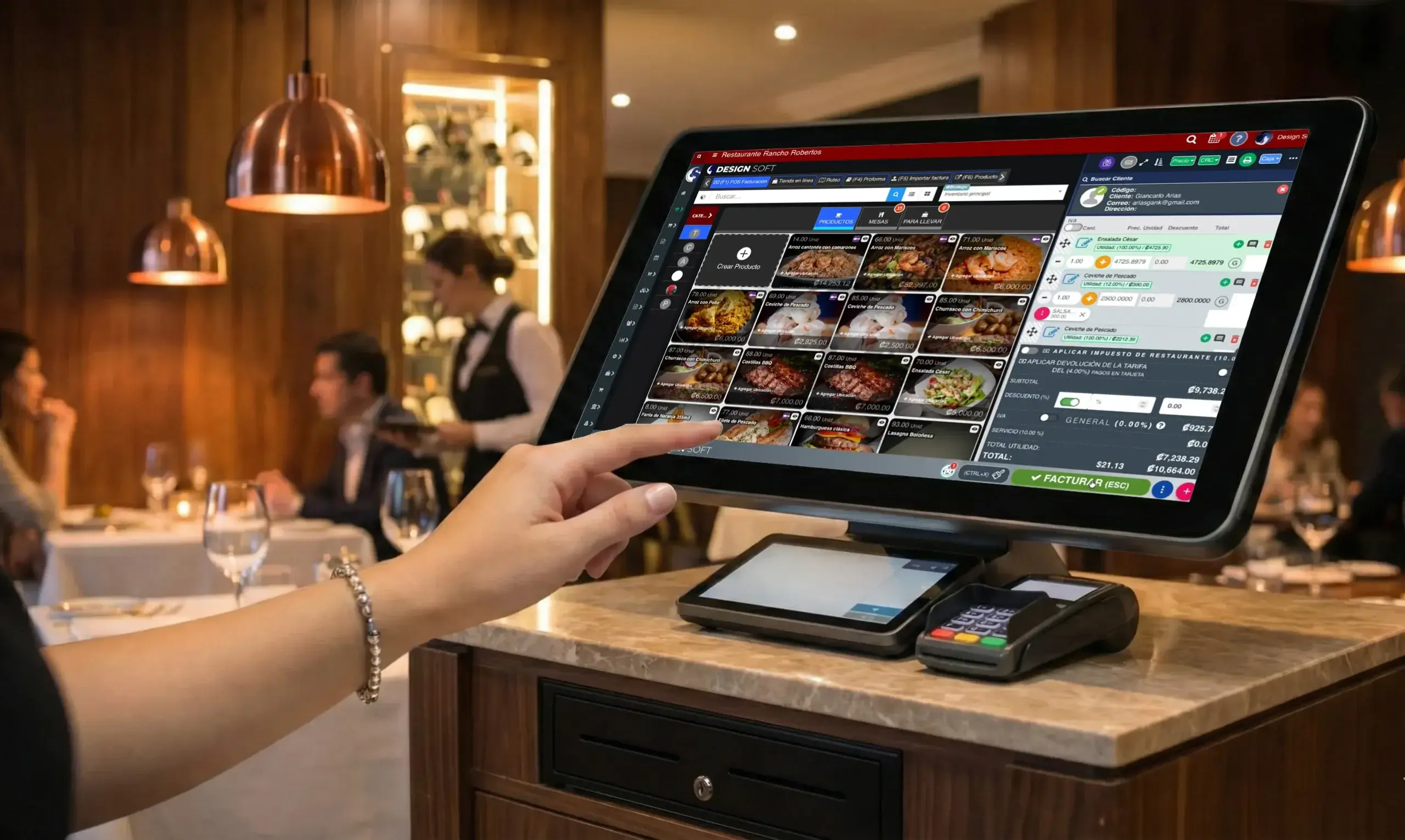 Software POS para restaurantes con facturacion electronica integrada
