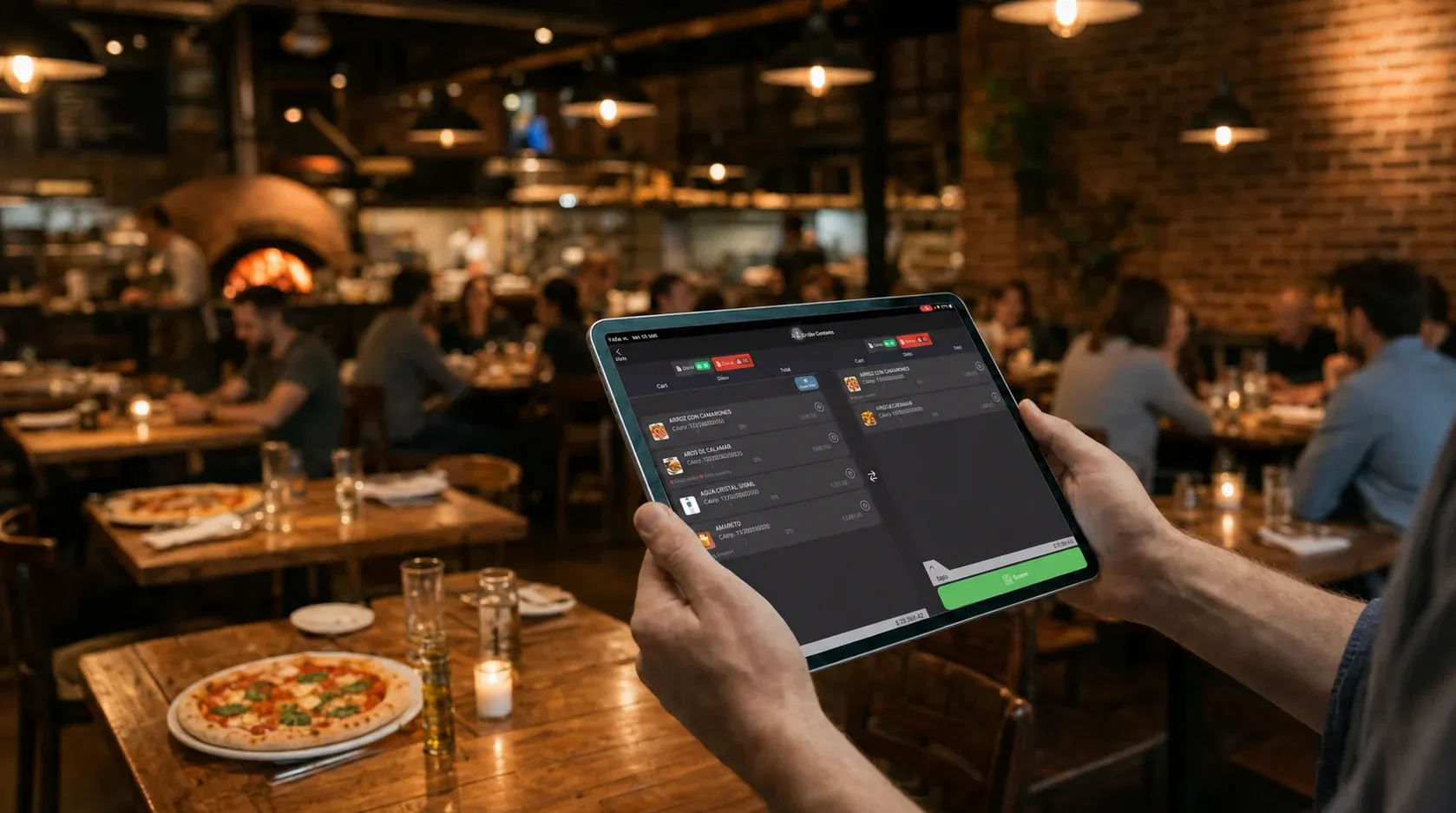 Función de división de cuentas de POS Restaurantes