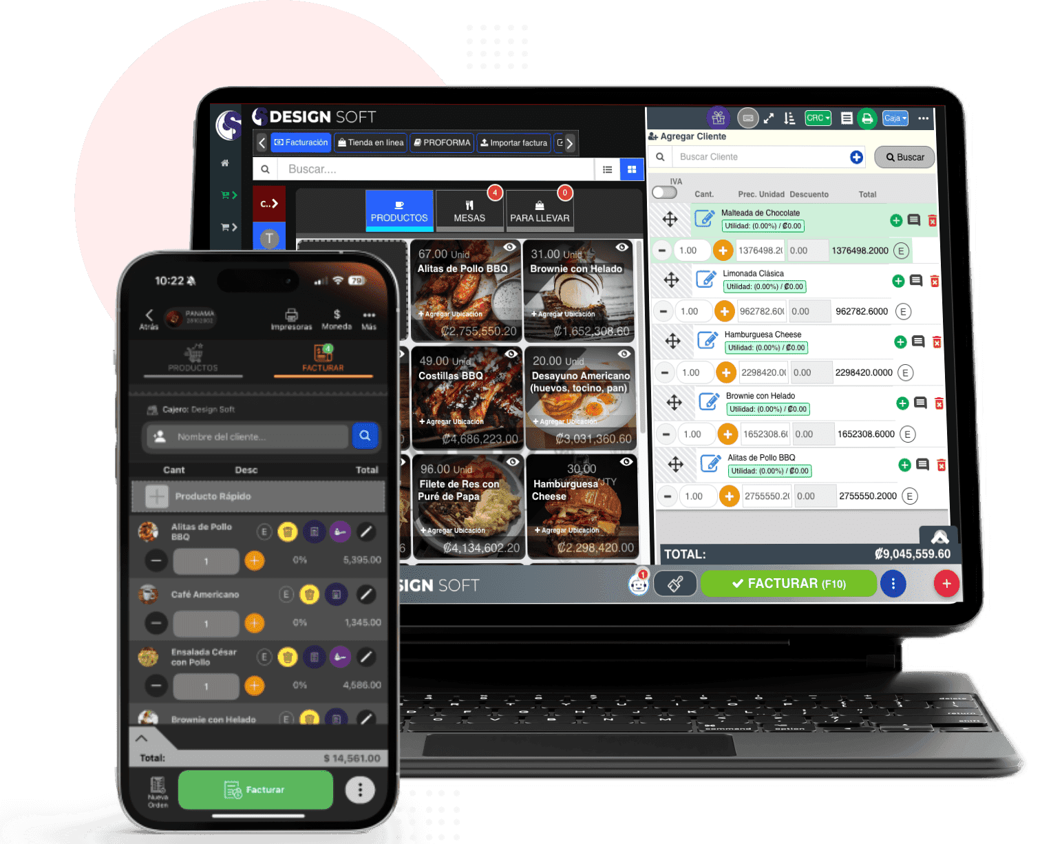 Ecosistema digital POS para restaurantes con app, web y tienda en linea